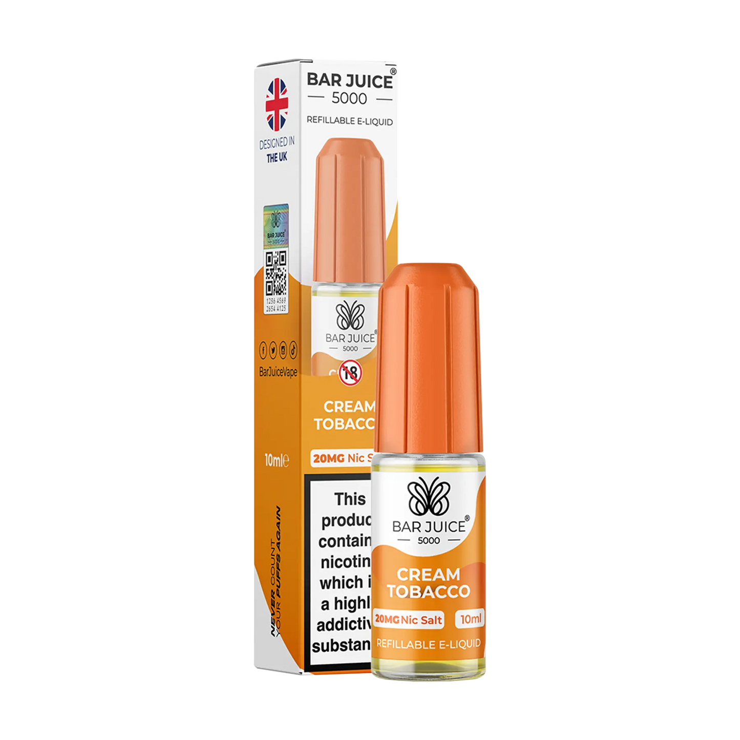 Bar Juice 5000 10ml E Liquid Nicotine Salt
