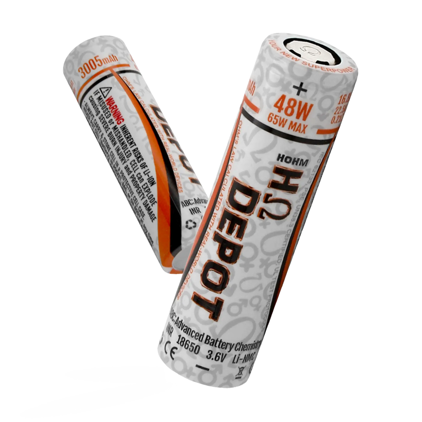 Hohm Tech 18650 Batteries - Hohm Depot