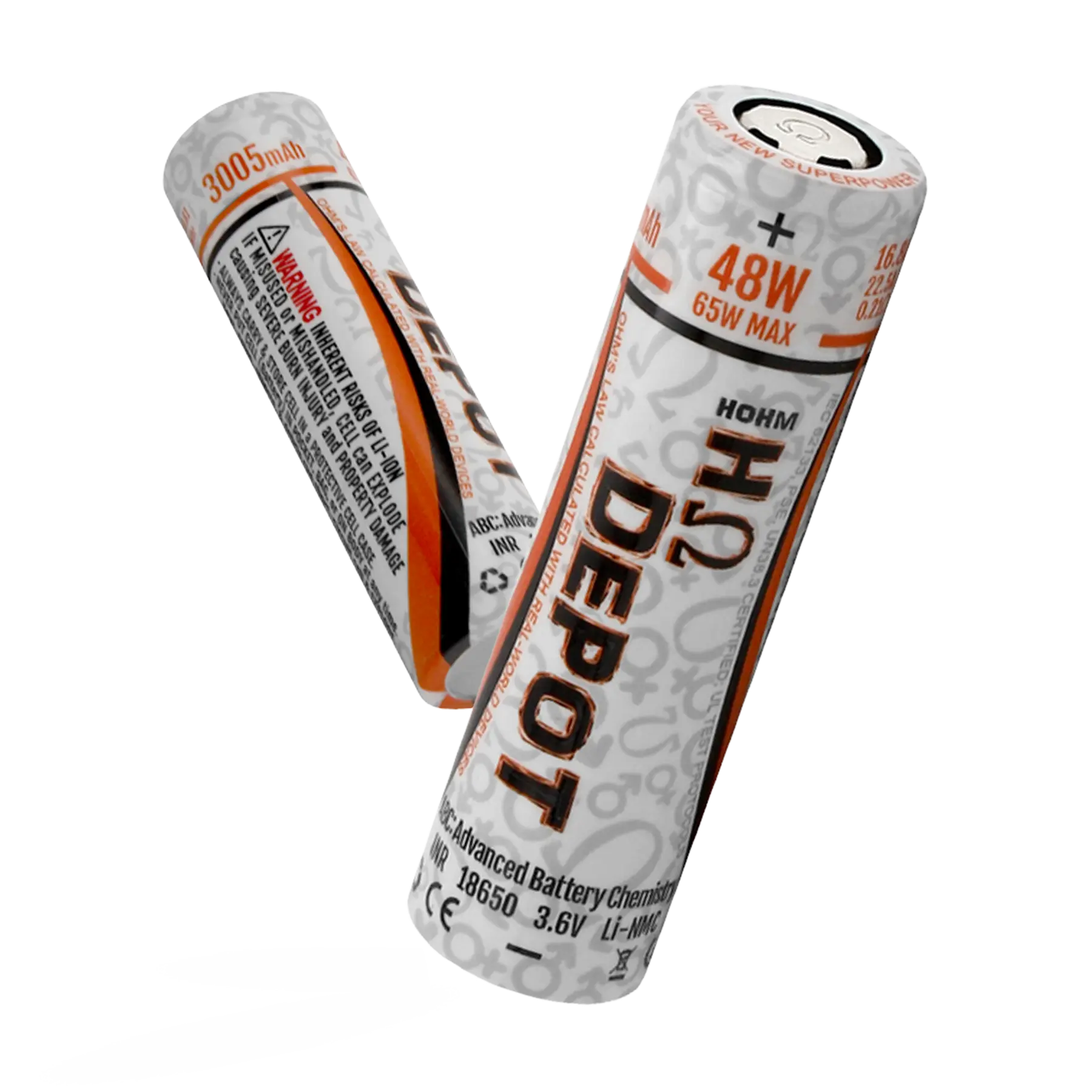 Hohm Tech 18650 Batteries - Hohm Depot