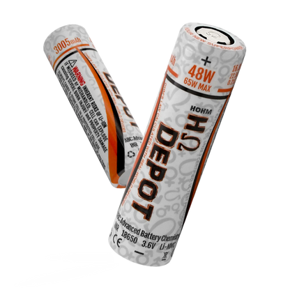 Hohm Tech 18650 Batteries - Hohm Depot