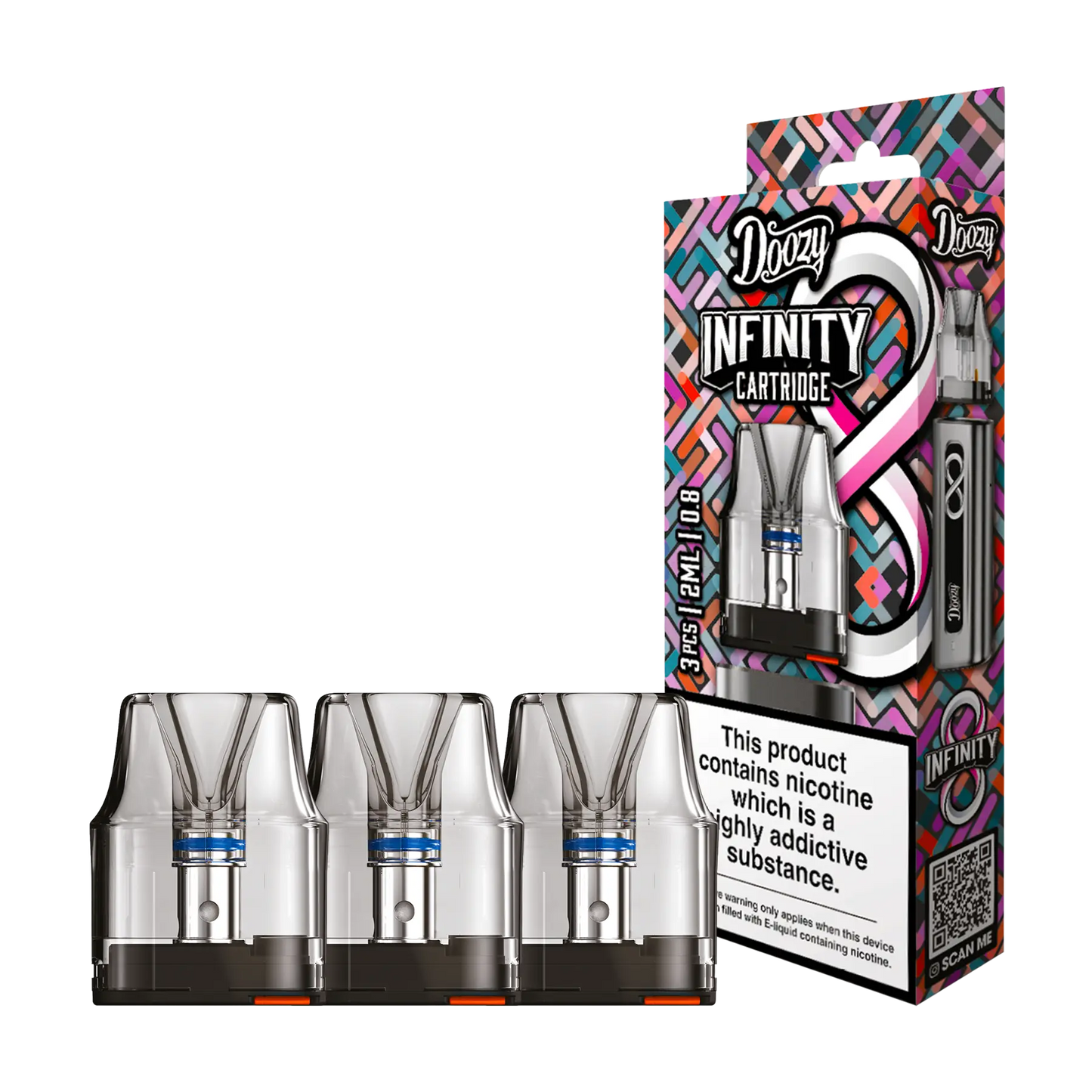 Doozy Infinity Replacement Pods Pack of 3