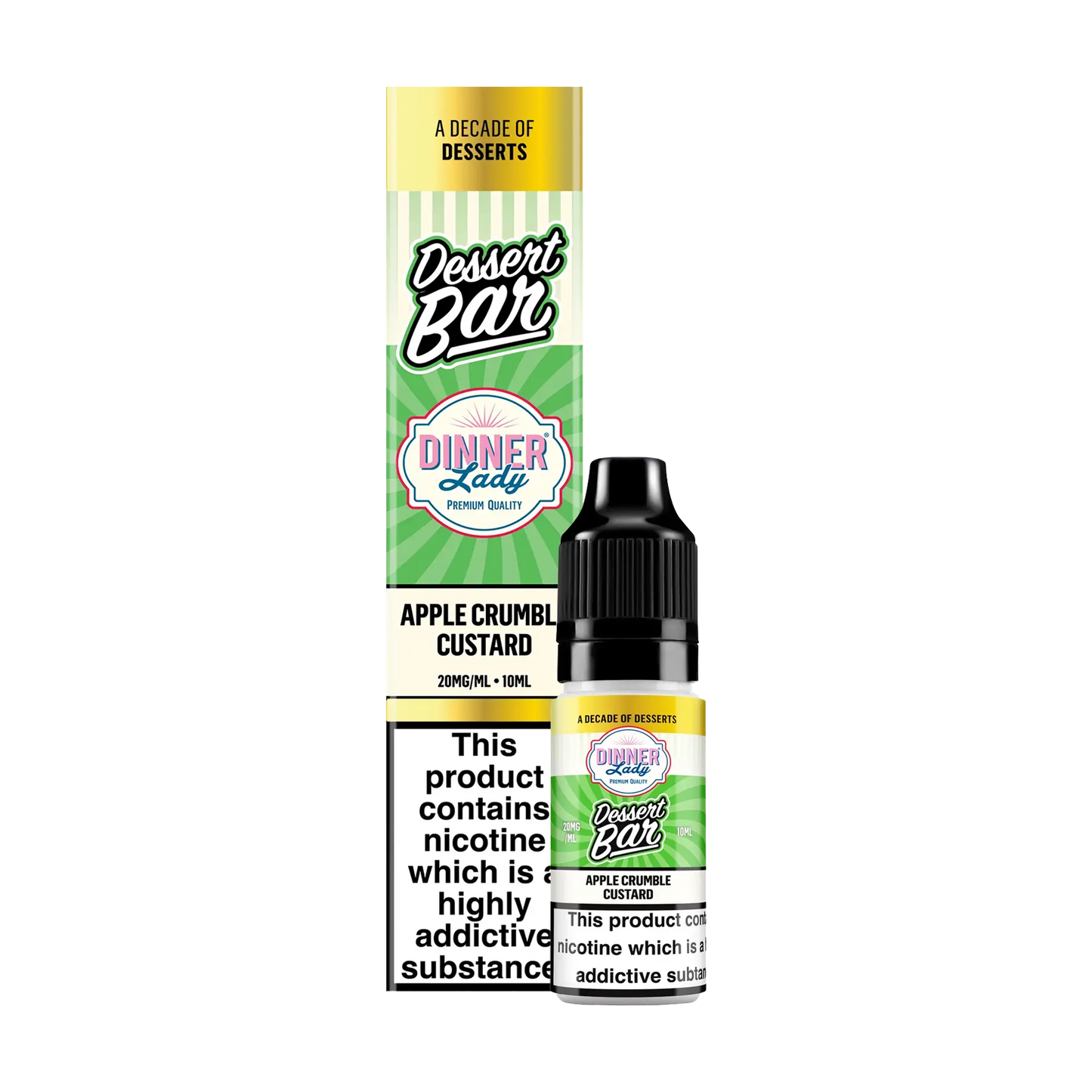 Dinner Lady Dessert Bar 10ml Nic Salt E-Liquid