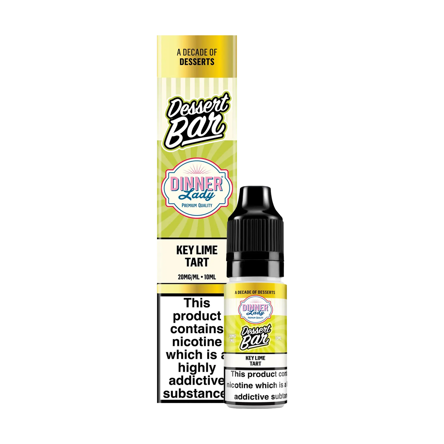 Dinner Lady Dessert Bar 10ml Nic Salt E-Liquid