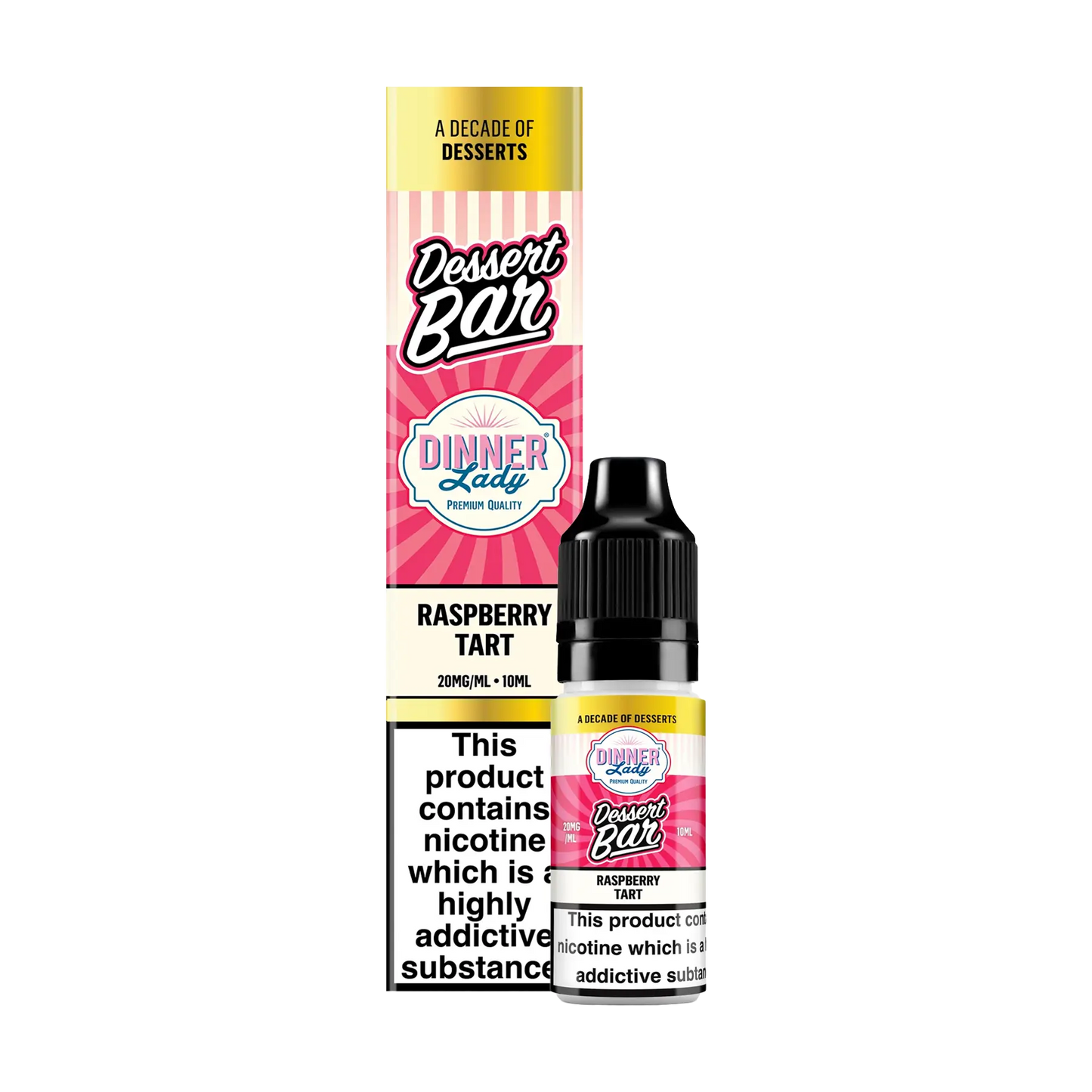 Dinner Lady Dessert Bar 10ml Nic Salt E-Liquid