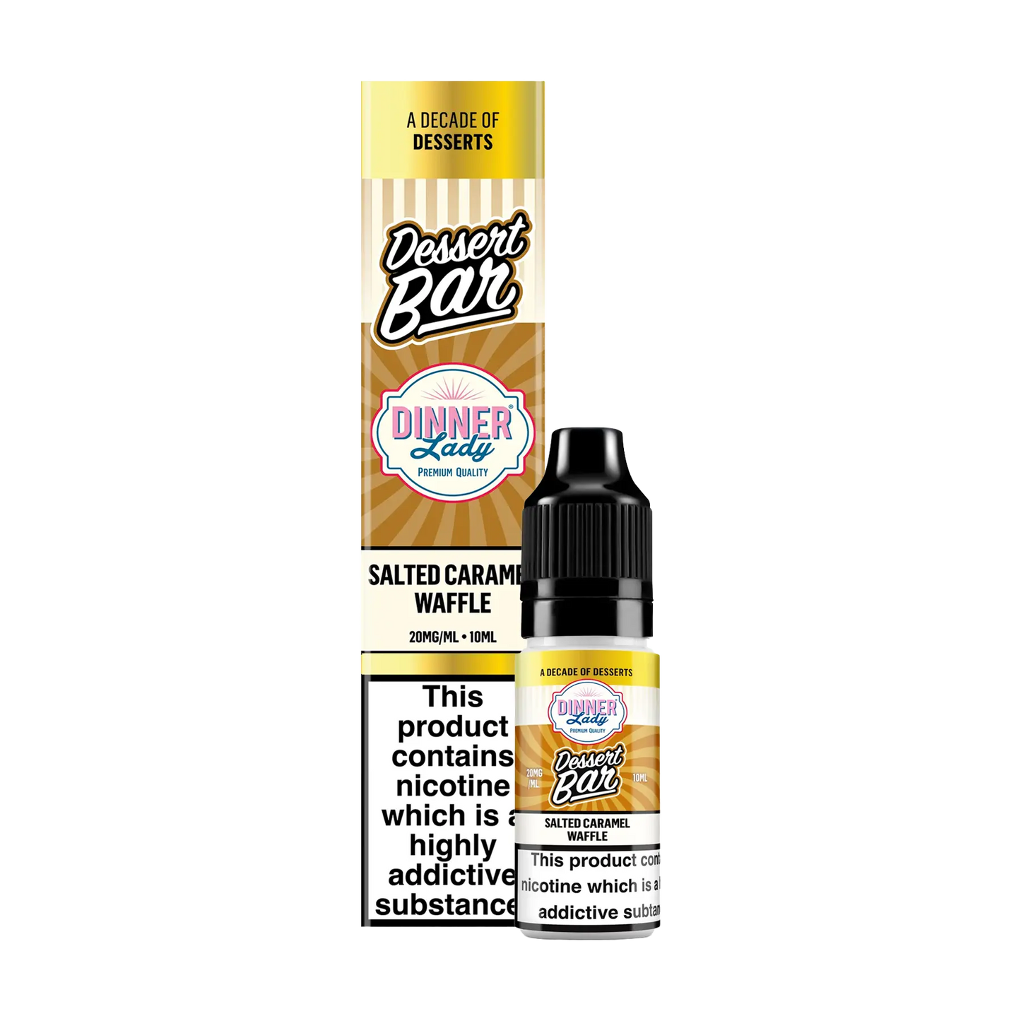 Dinner Lady Dessert Bar 10ml Nic Salt E-Liquid