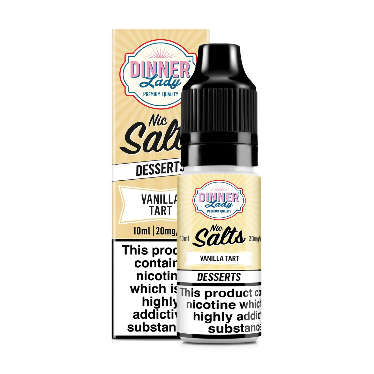 Dinner Lady 10ml Nic Salt E-Liquid
