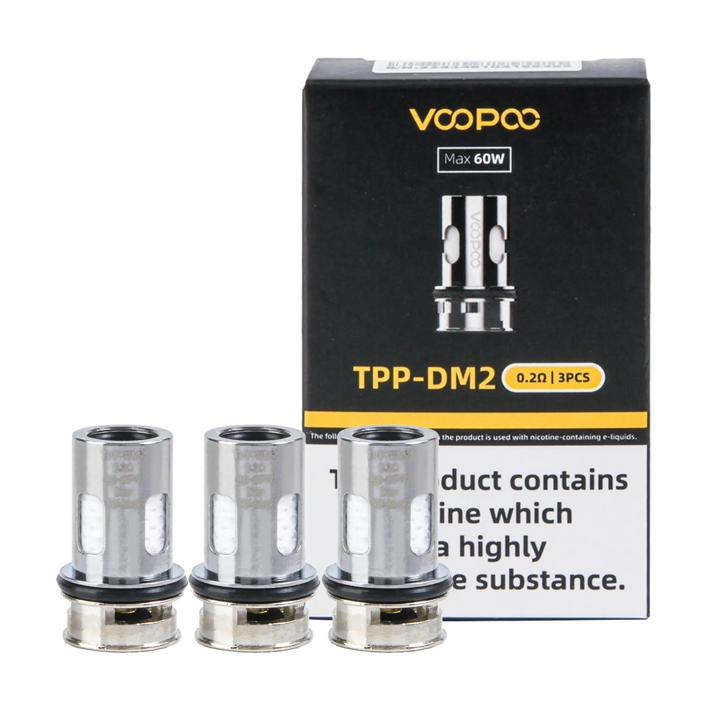 Voopoo TPP Replacement Coils - 0.2 ohm