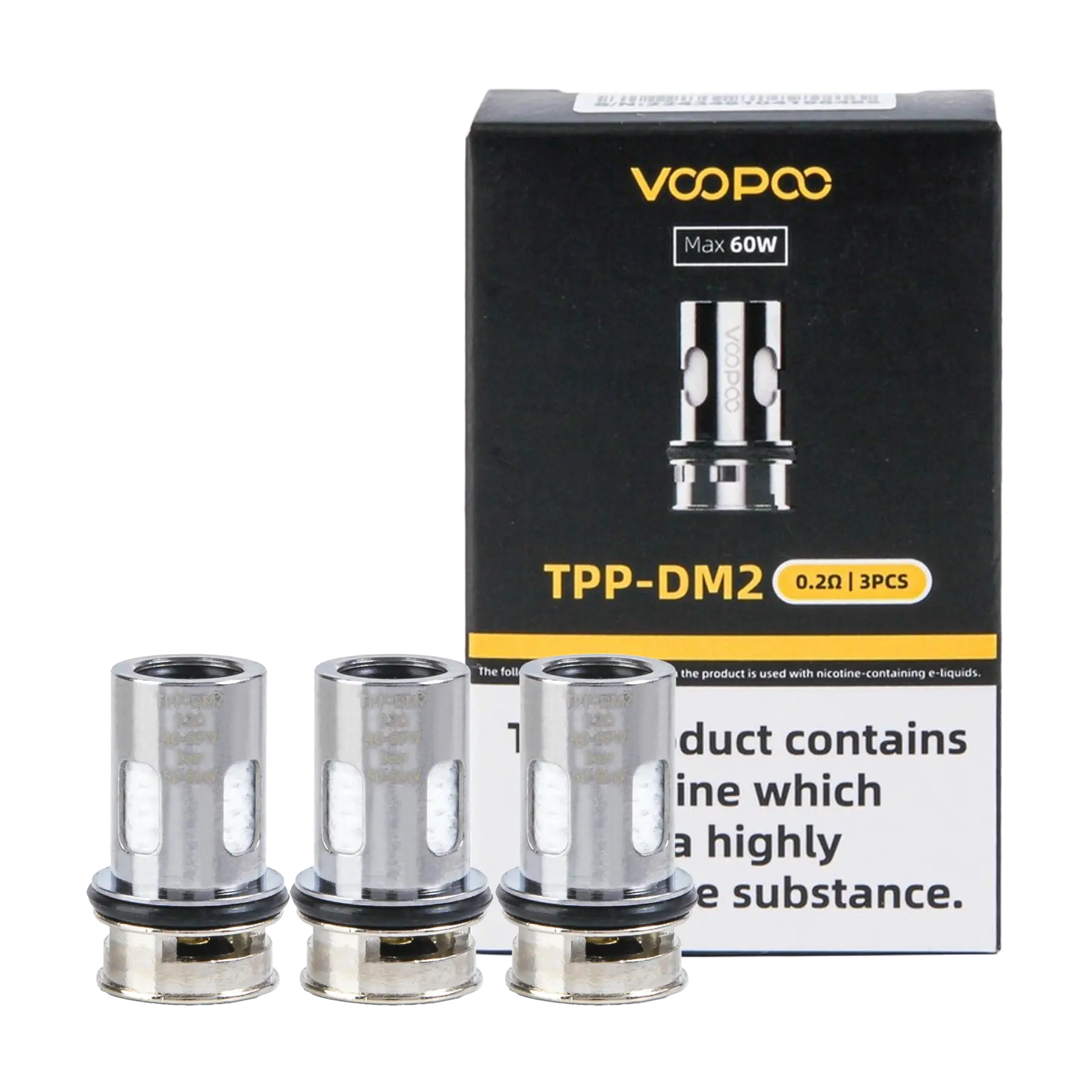Voopoo TPP Replacement Coils - 0.2 ohm