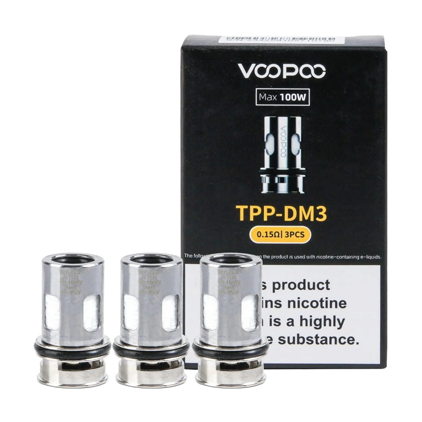 Voopoo TPP Replacement Coils - 0.15 ohm