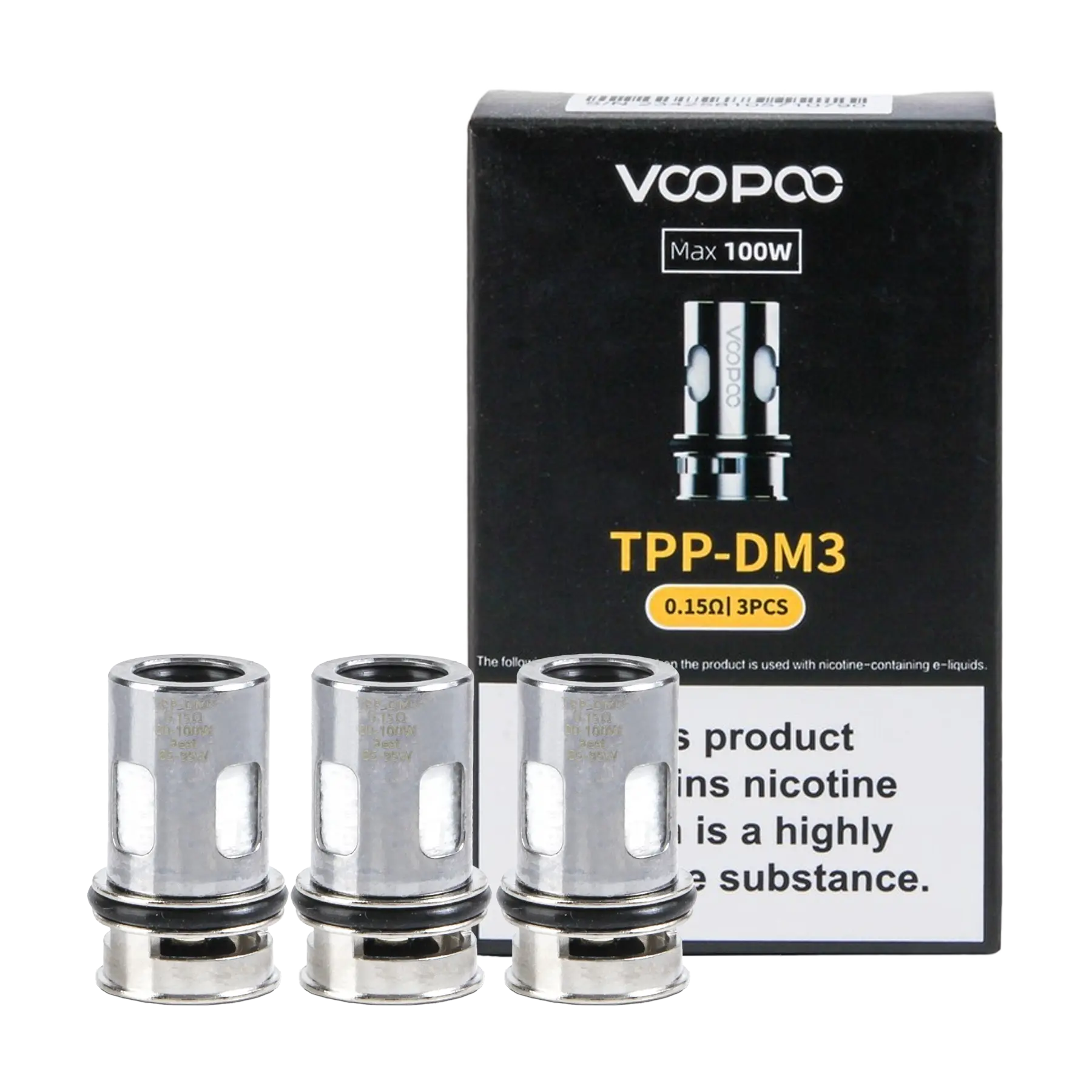 Voopoo TPP Replacement Coils - 0.15 ohm