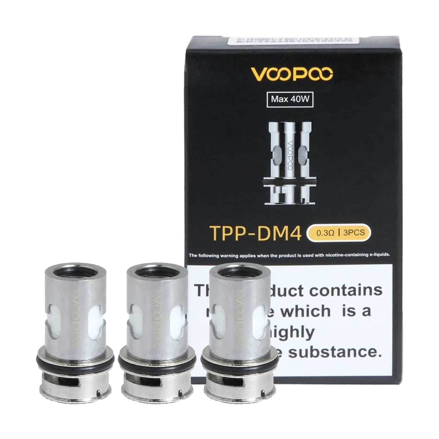 Voopoo TPP Replacement Coils - 0.3 ohm