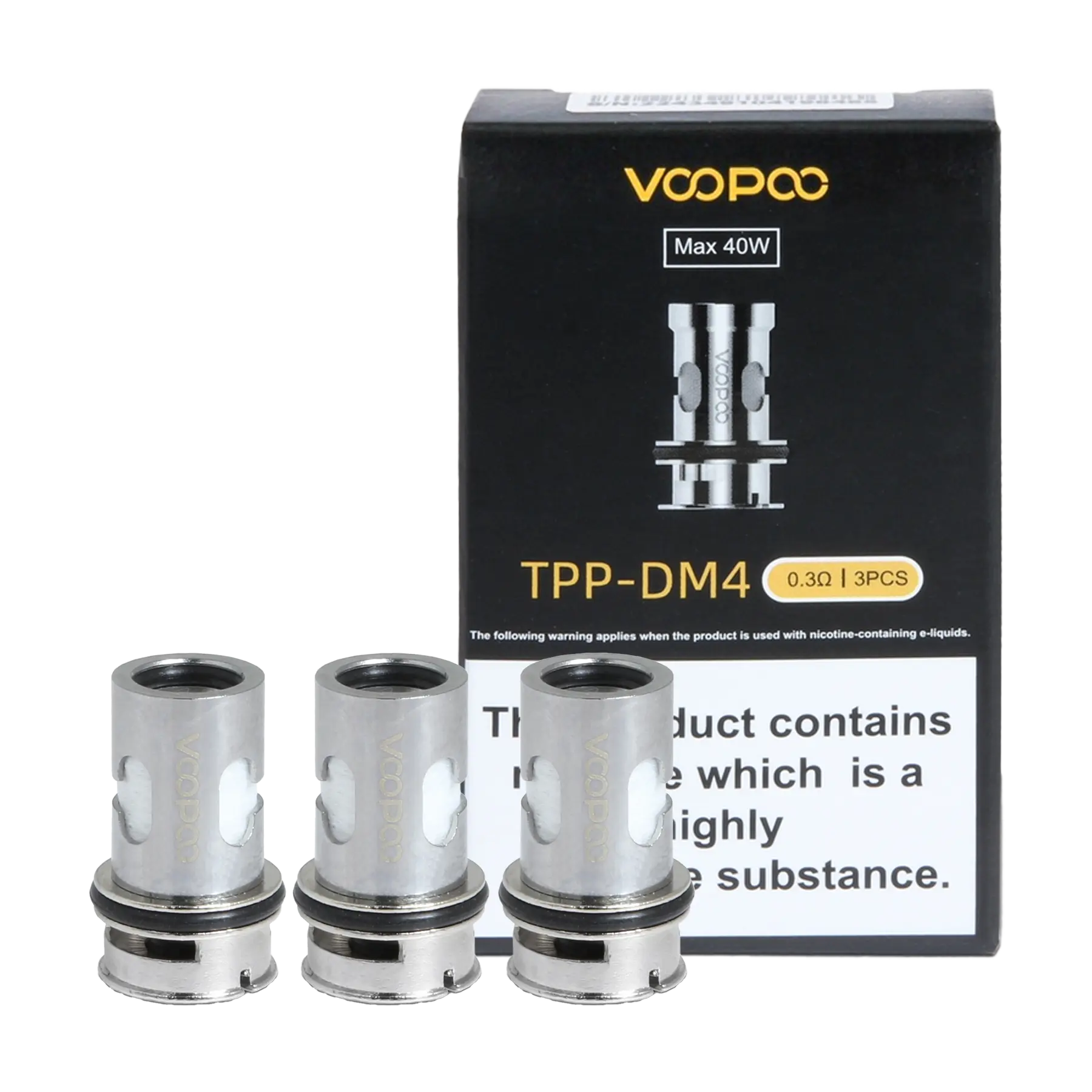 Voopoo TPP Replacement Coils - 0.3 ohm