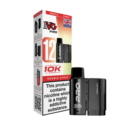 IVG Pro 12 Replacement Pods - Double Apple