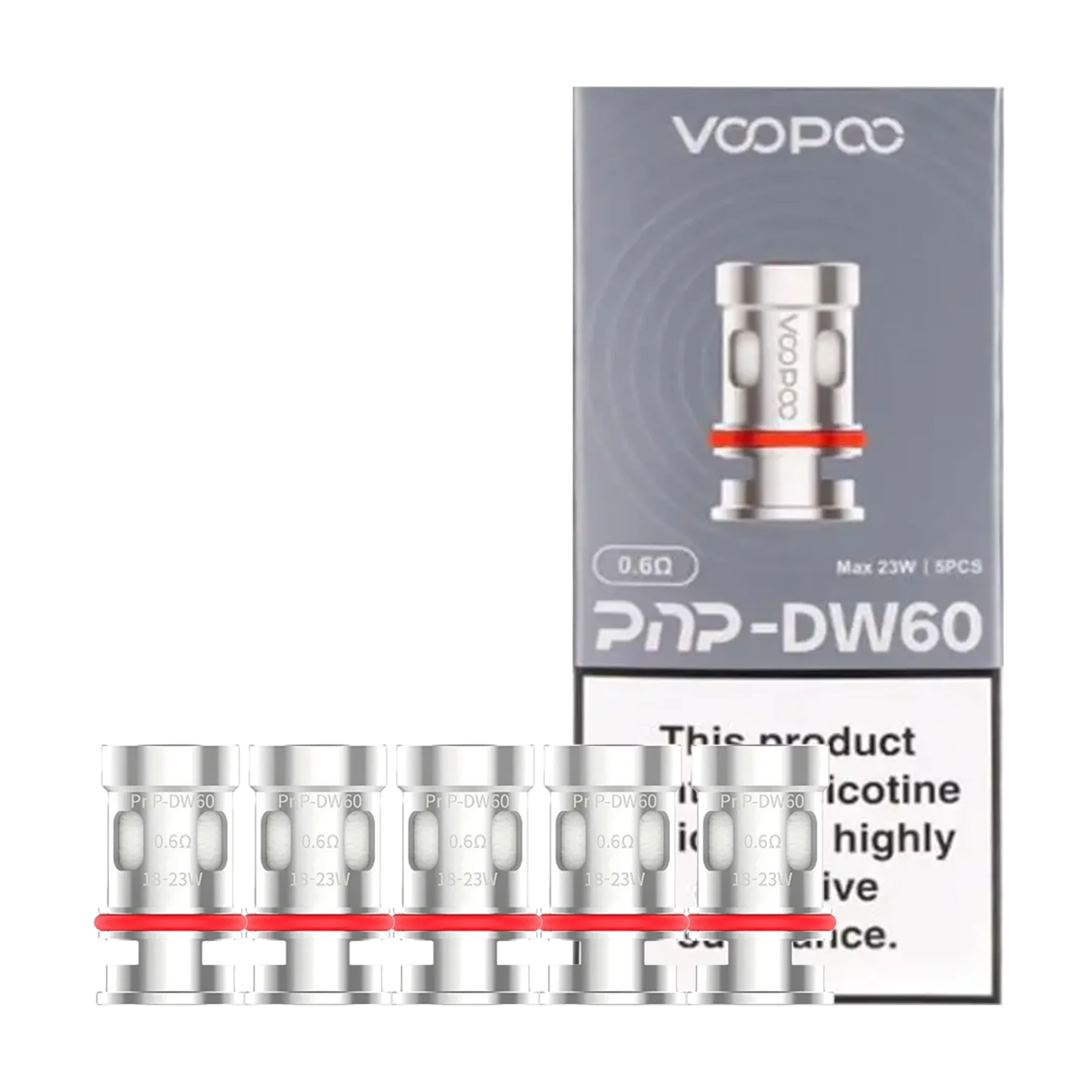 Voopoo PnP Replacement Coils - 0.6 ohm
