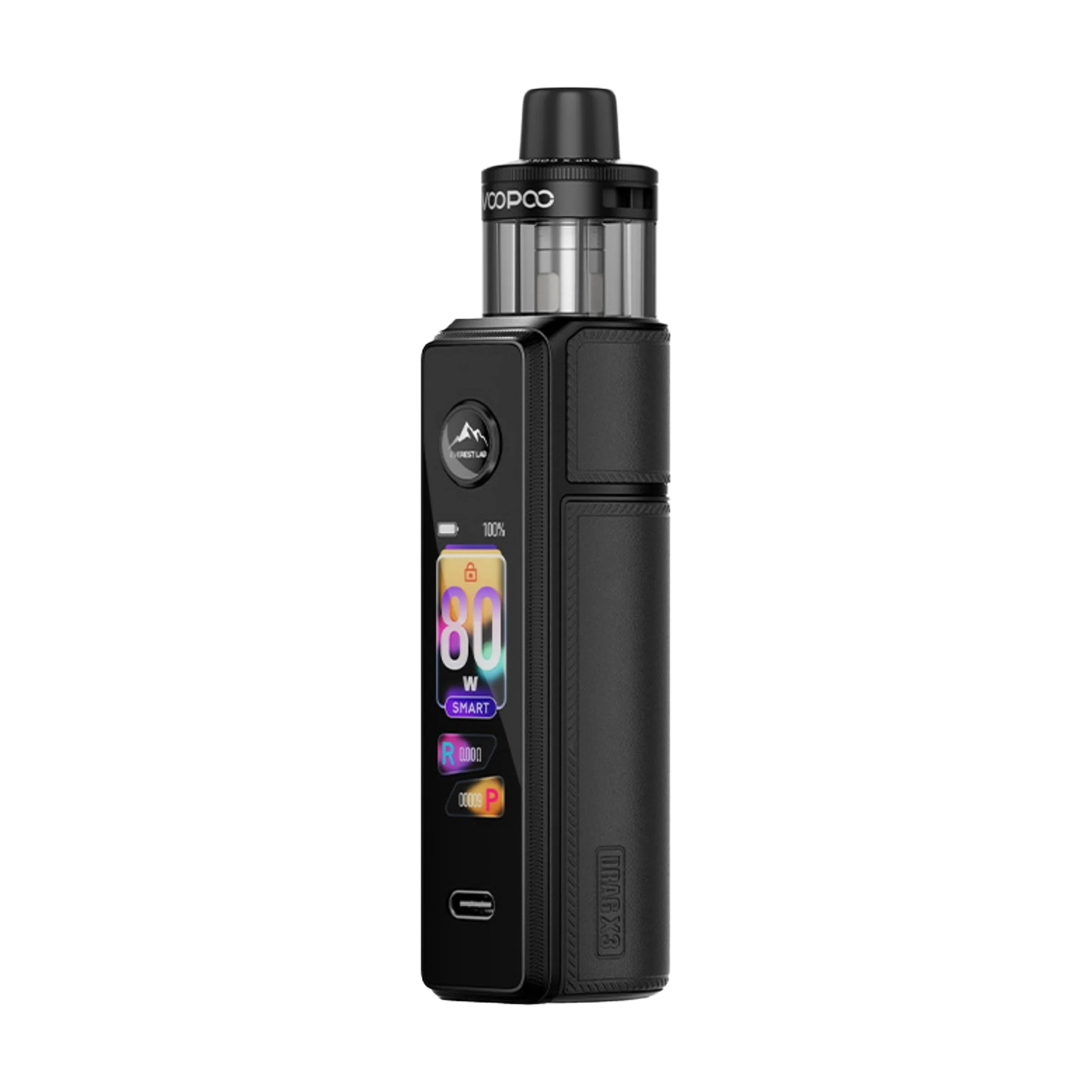 Voopoo Drag X3 Pod Kit - Spray Black