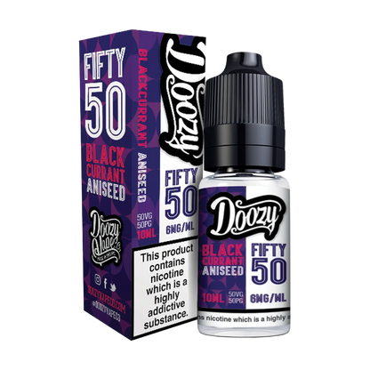 Doozy Fifty 50 10ml E Liquid Freebase Nicotine