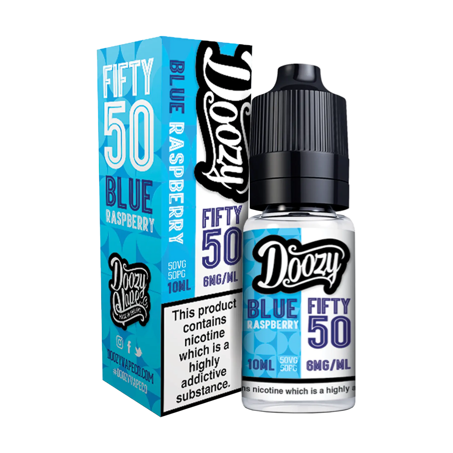 Doozy Fifty 50 10ml E Liquid Freebase Nicotine
