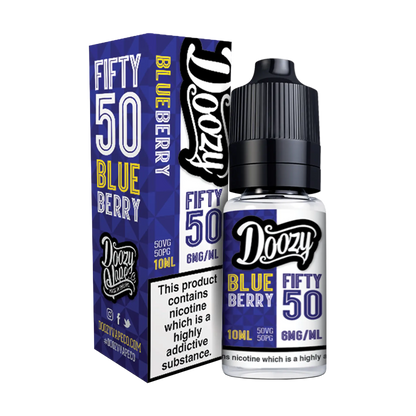 Doozy Fifty 50 10ml E Liquid Freebase Nicotine