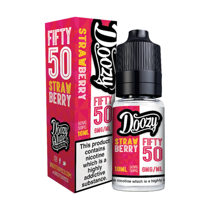Doozy Fifty 50 10ml E Liquid Freebase Nicotine