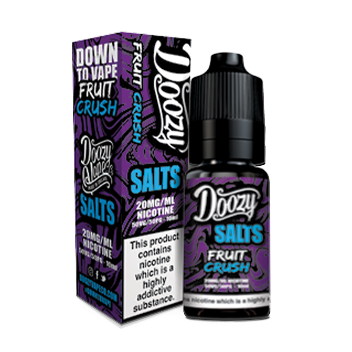 Doozy DTV Fruit Crush 10ml E Liquid Nicotine Salt