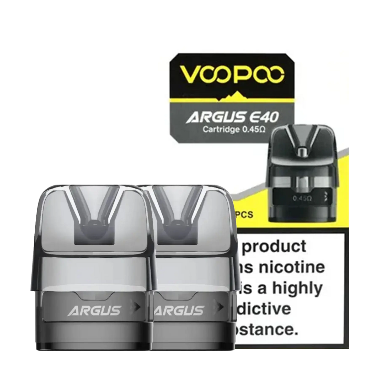 Voopoo Argus E40 Replacement Pods 2 Pack