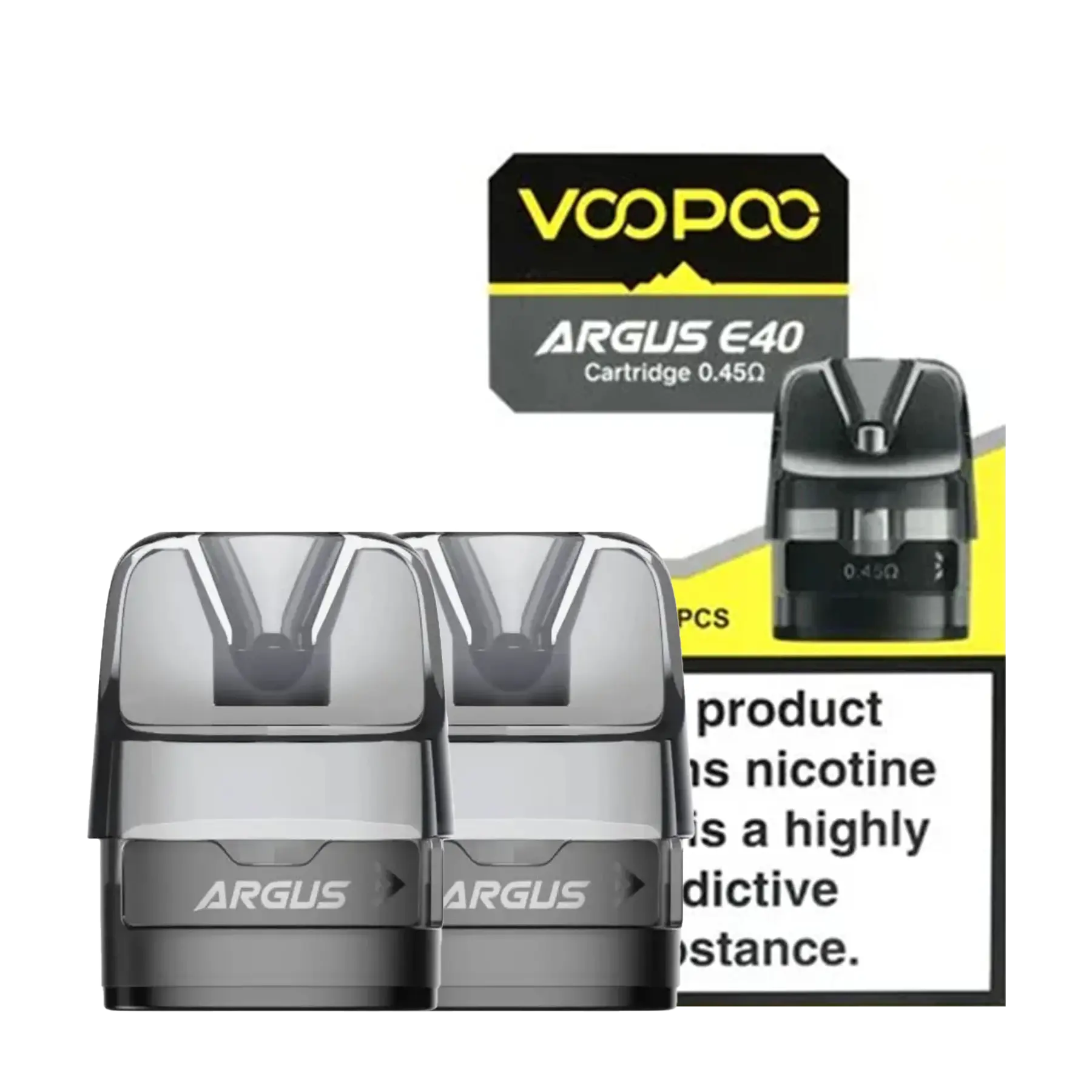 Voopoo Argus E40 Replacement Pods 2 Pack