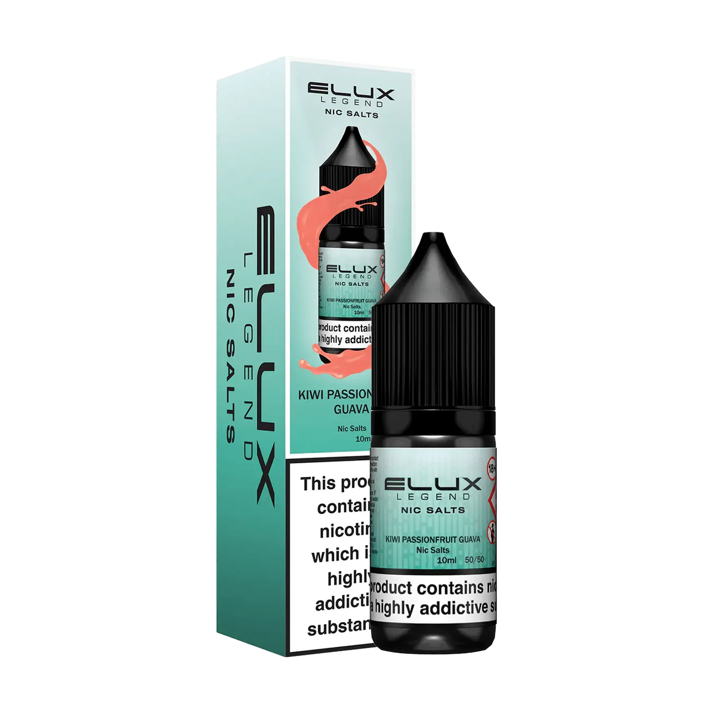 Elux Legend 10ml Nicotine Salt - Kiwi Passionfruit Guava