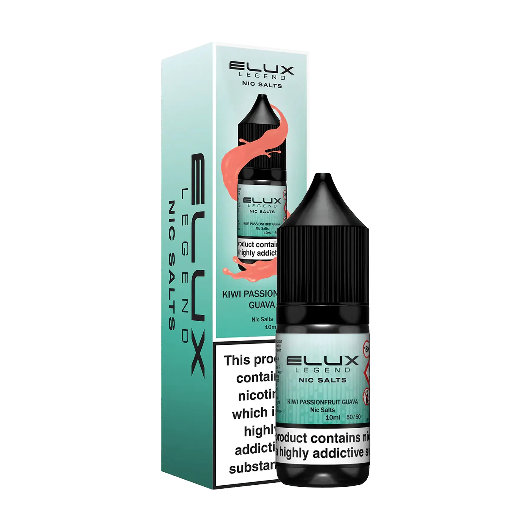 Elux Legend 10ml Nicotine Salt - Kiwi Passionfruit Guava