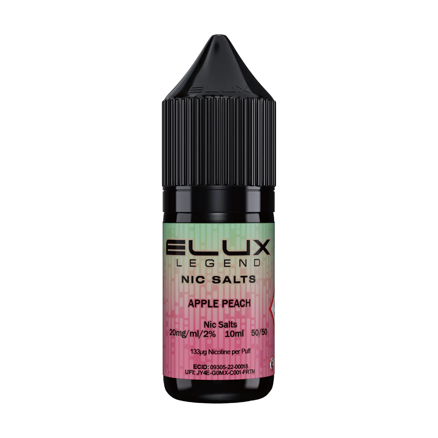 Elux Legend 10ml Nicotine Salt - Apple Peach