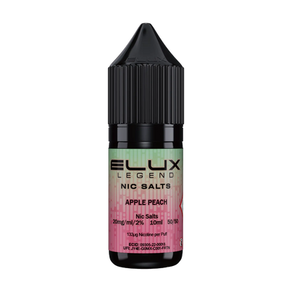 Elux Legend 10ml Nicotine Salt - Apple Peach