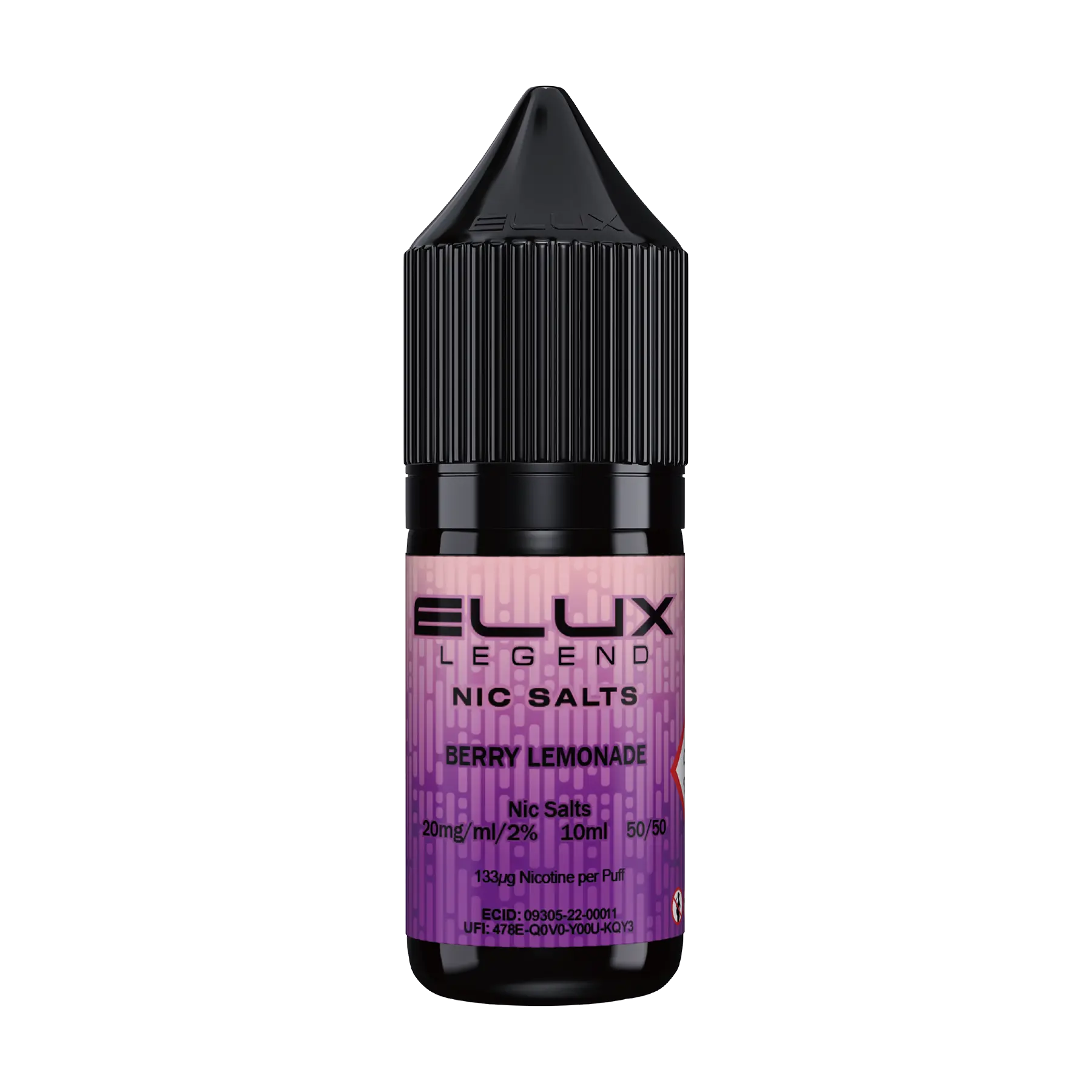 Elux Legend 10ml Nicotine Salt - Berry Lemonade