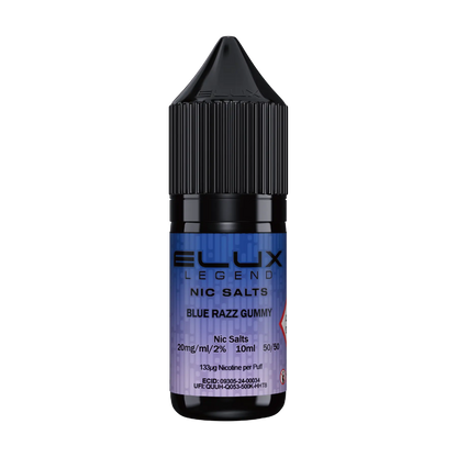 Elux Legend 10ml Nicotine Salt - Blue Razz Gummy