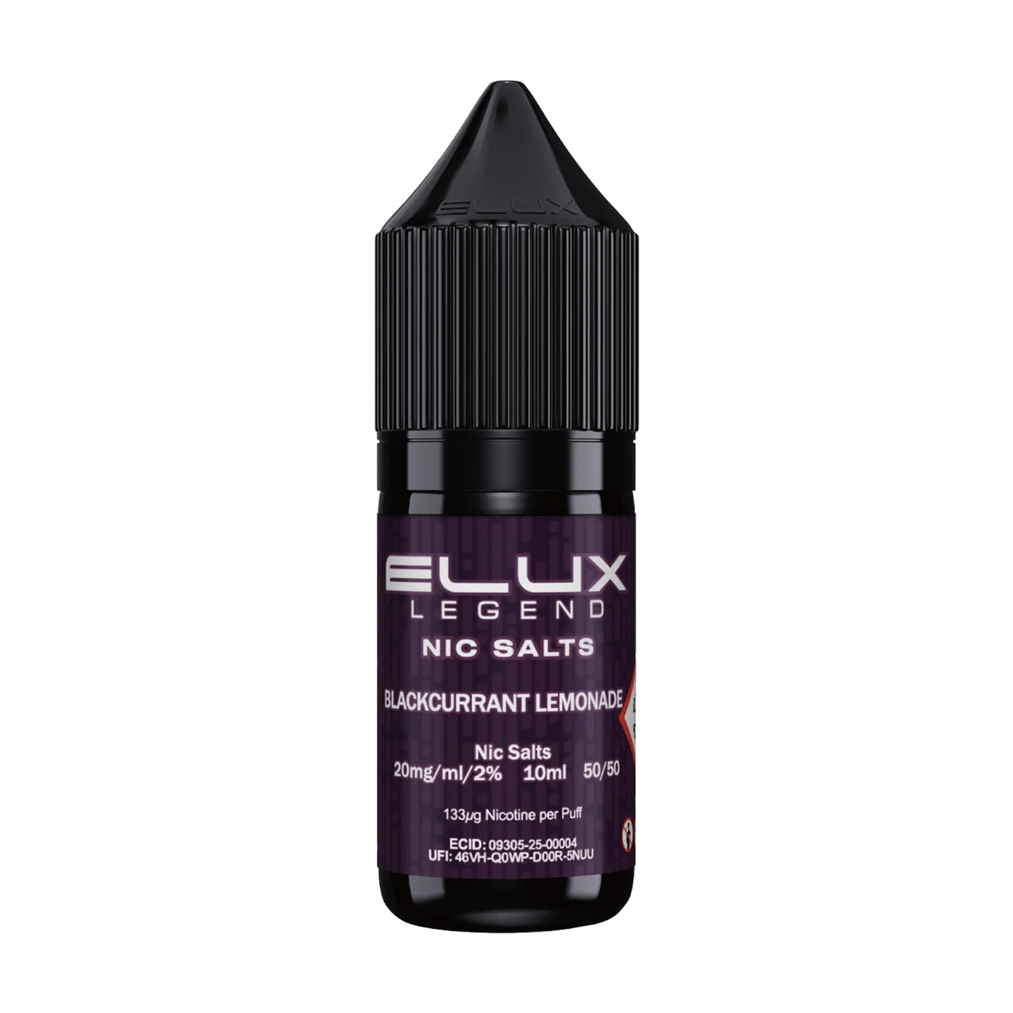 Elux Legend 10ml Nicotine Salt - Blackcurrant Lemonade
