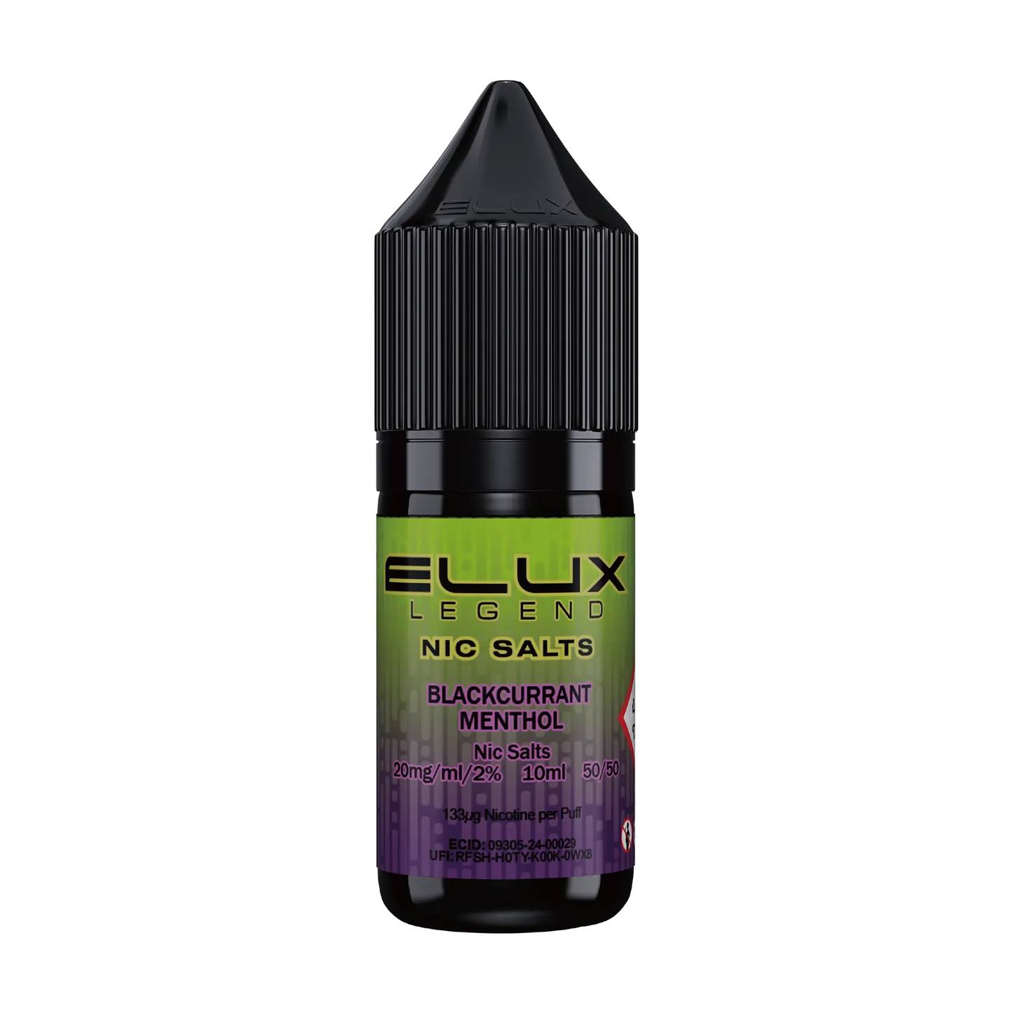 Elux Legend 10ml Nicotine Salt - Blackcurrant Menthol