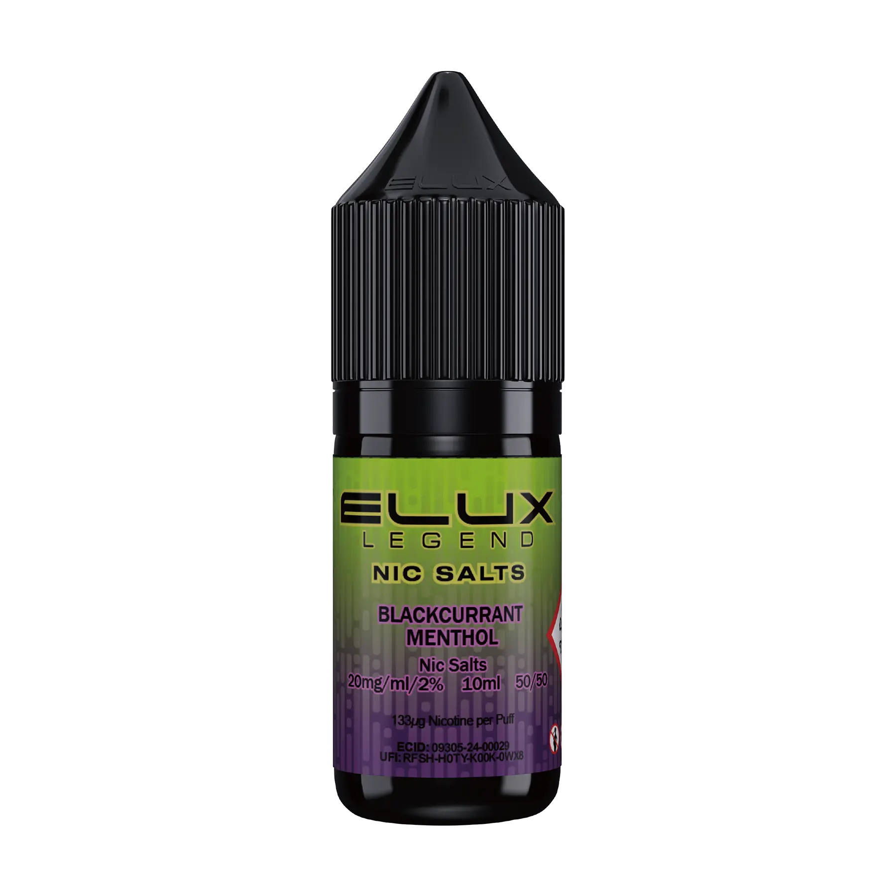 Elux Legend 10ml Nicotine Salt - Blackcurrant Menthol