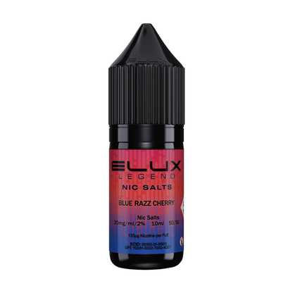Elux Legend 10ml Nicotine Salt - Blue Razz Cherry