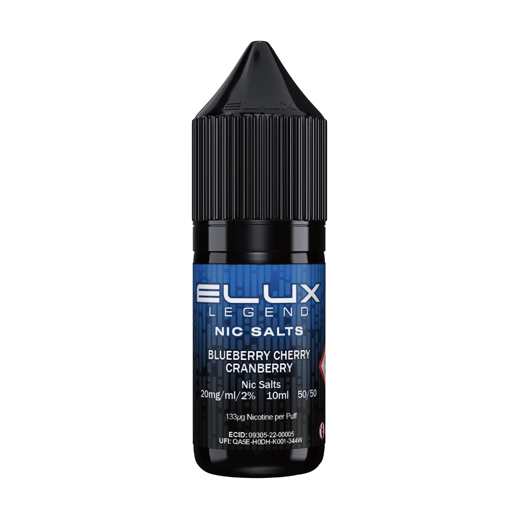 Elux Legend 10ml Nicotine Salt - Blueberry Cherry Cranberry