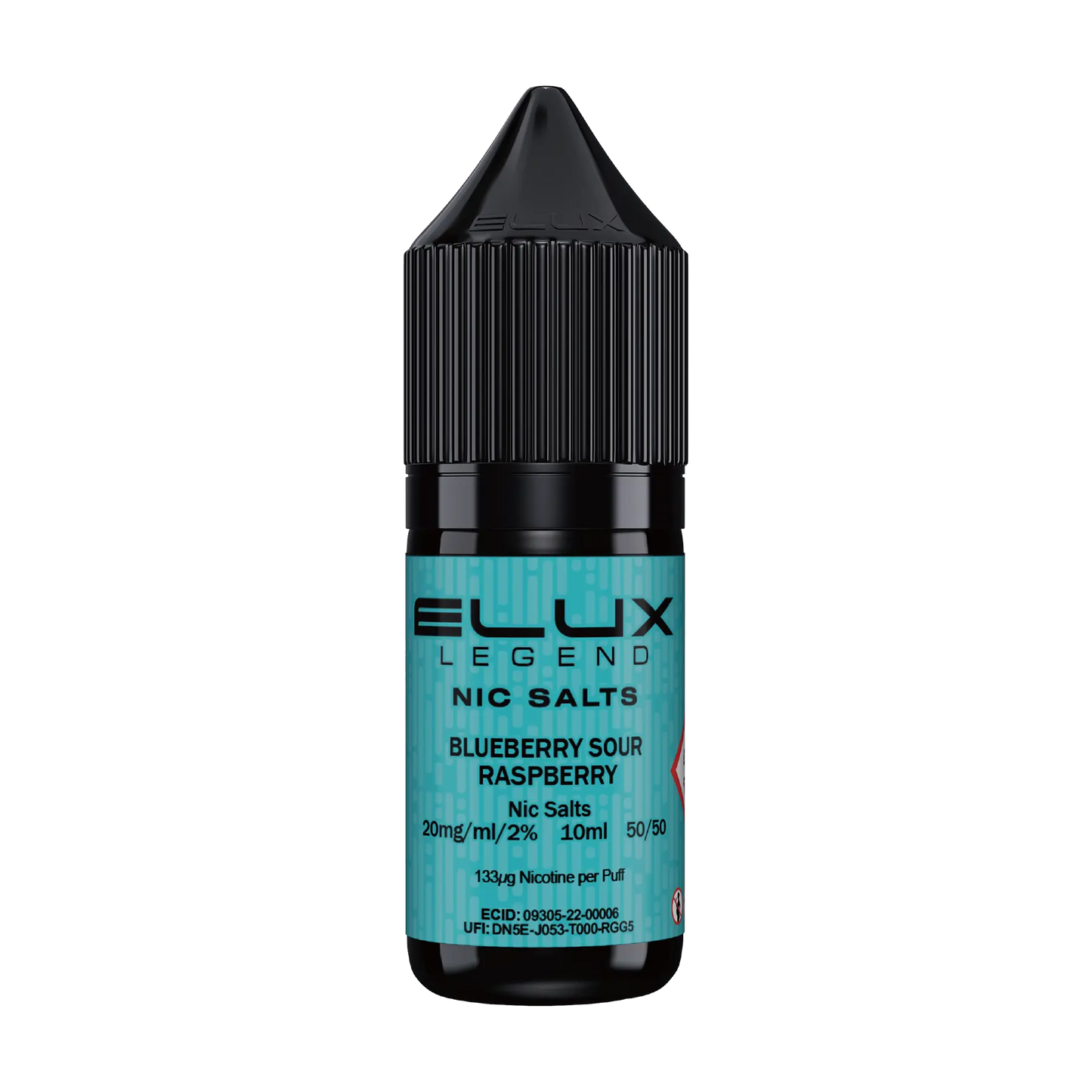Elux Legend 10ml Nicotine Salt - Blueberry Sour Raspberry