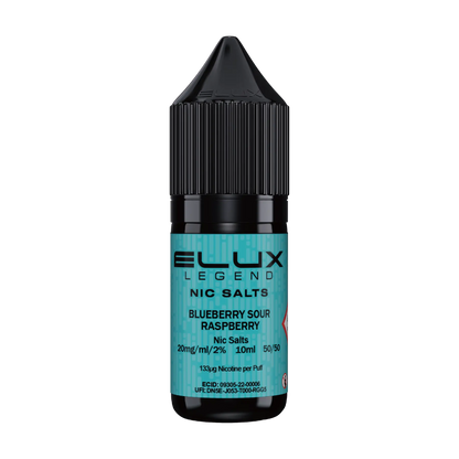 Elux Legend 10ml Nicotine Salt - Blueberry Sour Raspberry