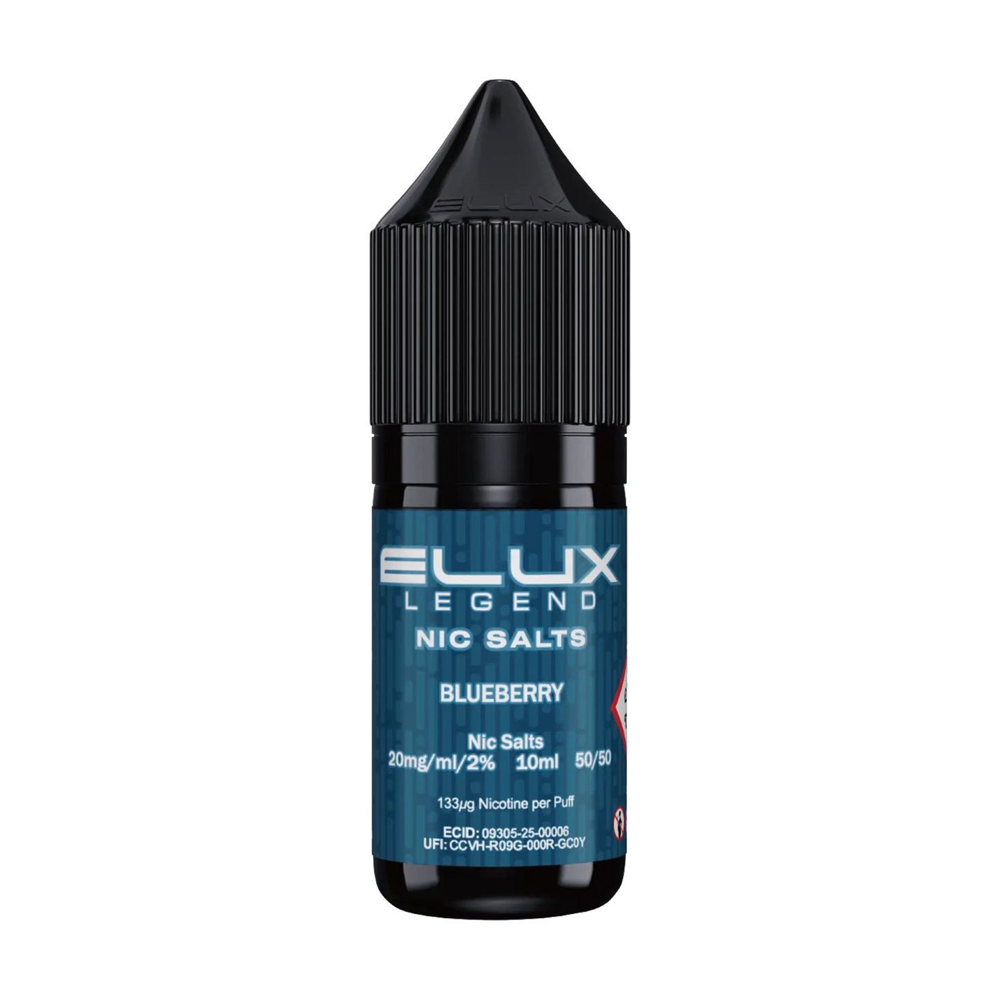 Elux Legend 10ml Nicotine Salt - Blueberry