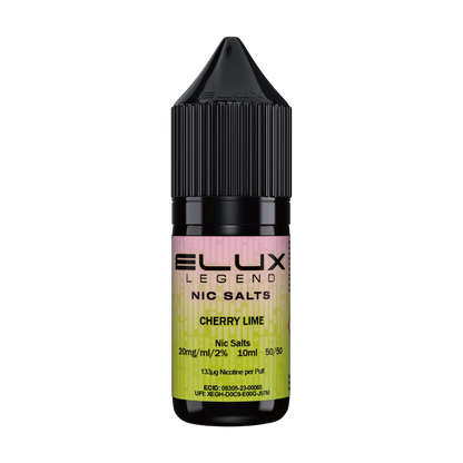 Elux Legend 10ml Nicotine Salt - Cherry Lime