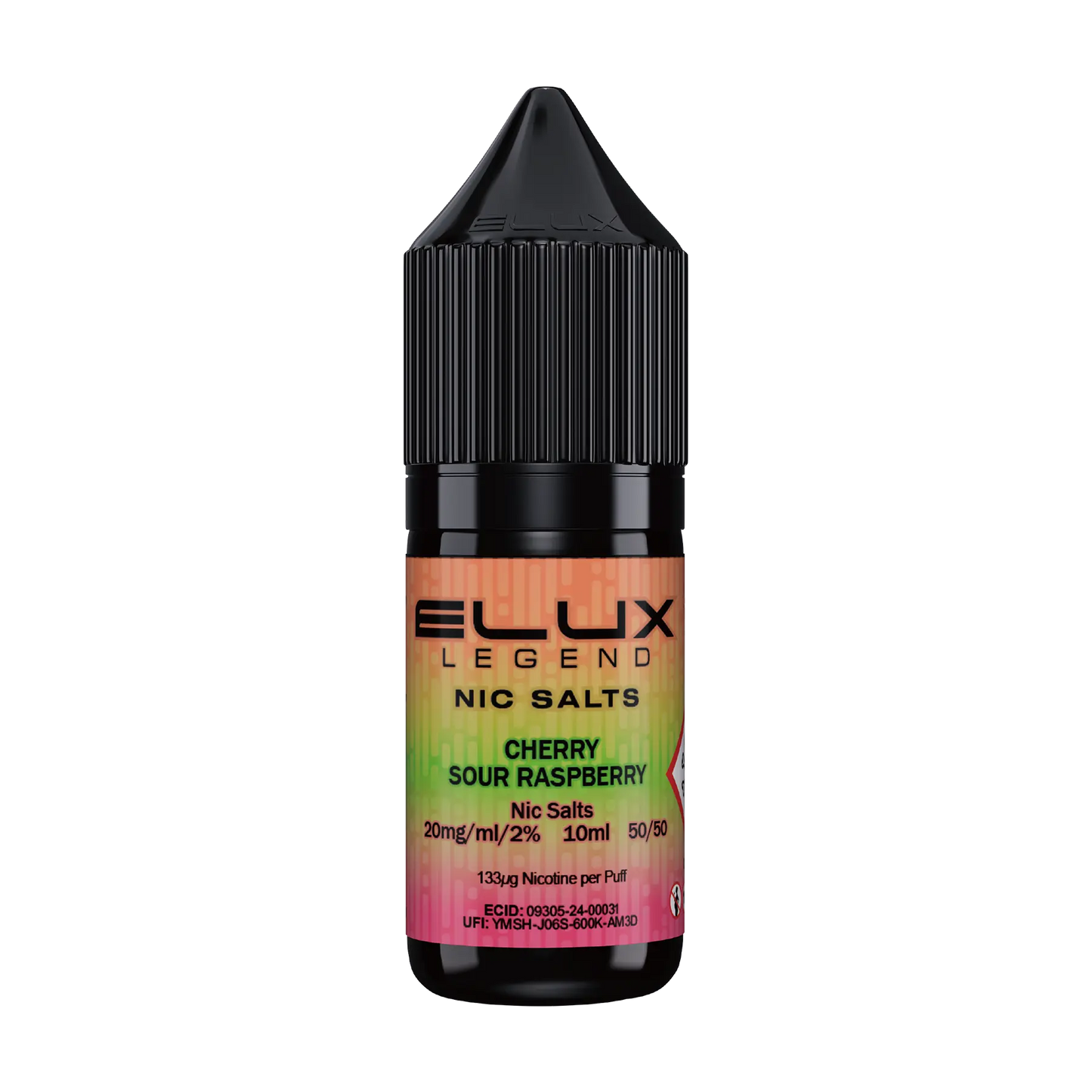Elux Legend 10ml Nicotine Salt - Cherry Sour Raspberry
