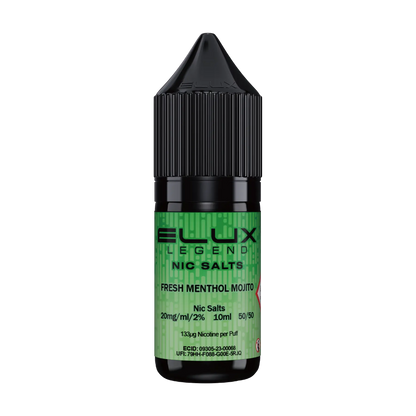 Elux Legend 10ml Nicotine Salt - Fresh Menthol Mojito