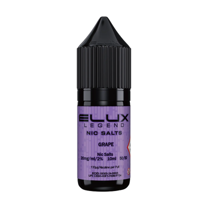 Elux Legend 10ml Nicotine Salt - Grape