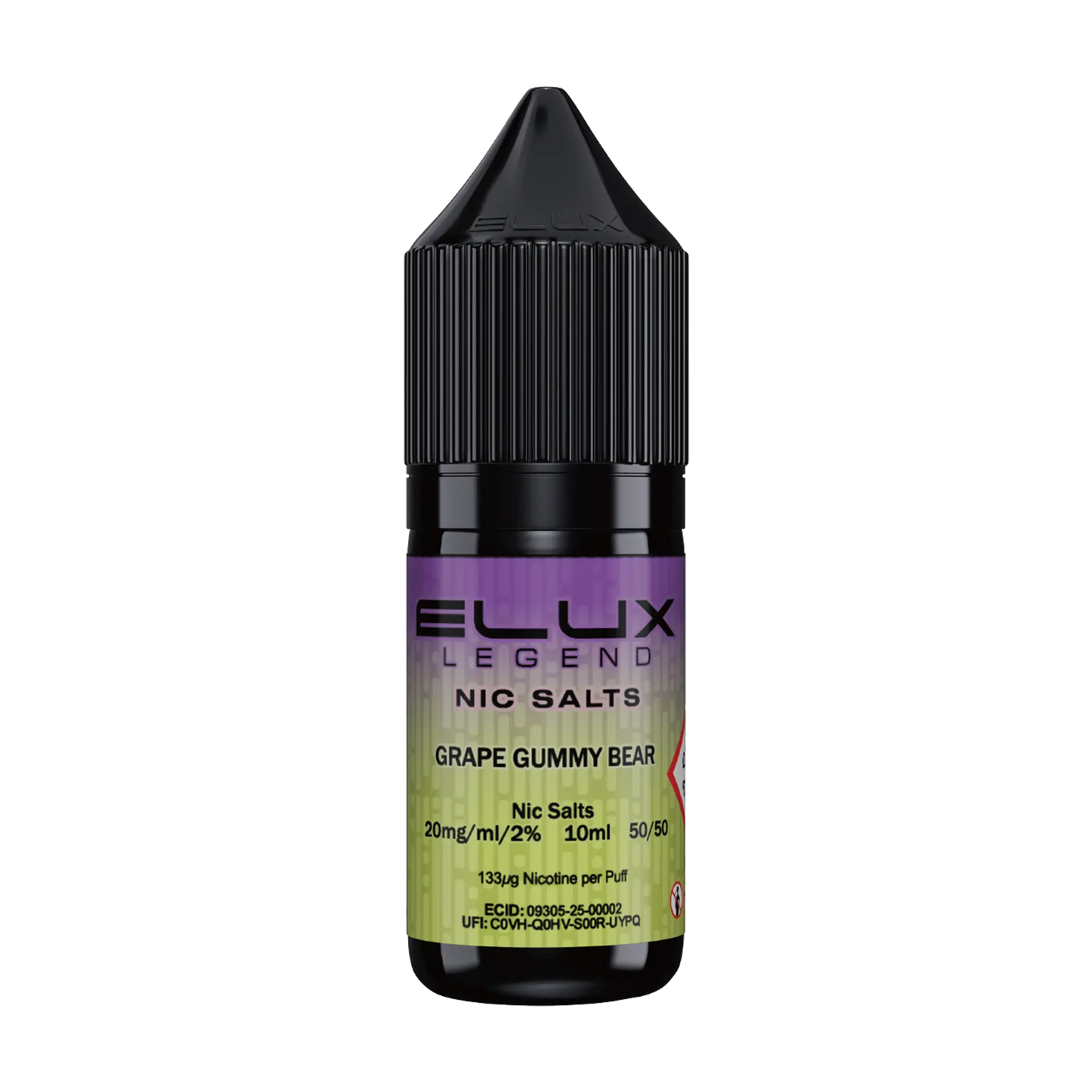 Elux Legend 10ml Nicotine Salt - Grape Gummy Bear
