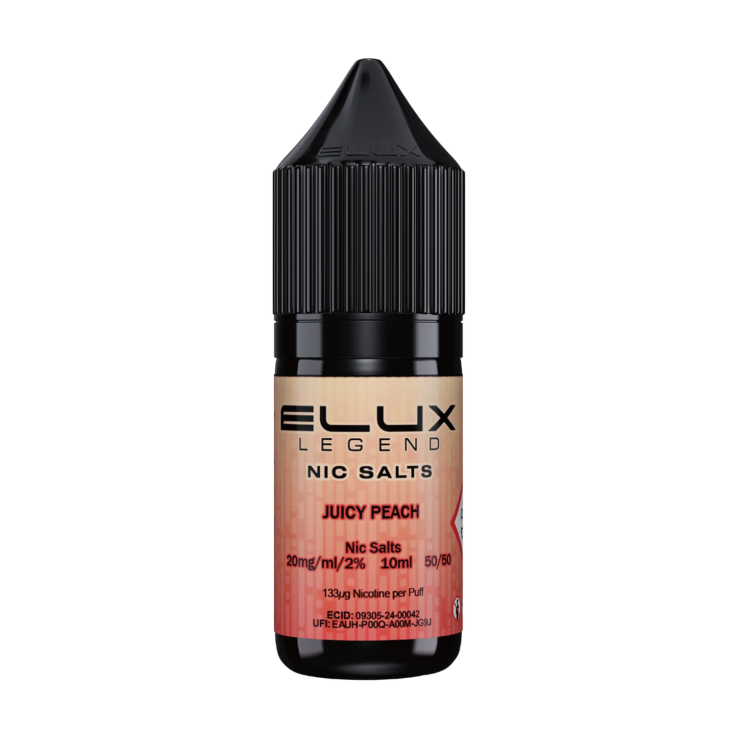 Elux Legend 10ml Nicotine Salt - Juicy Peach