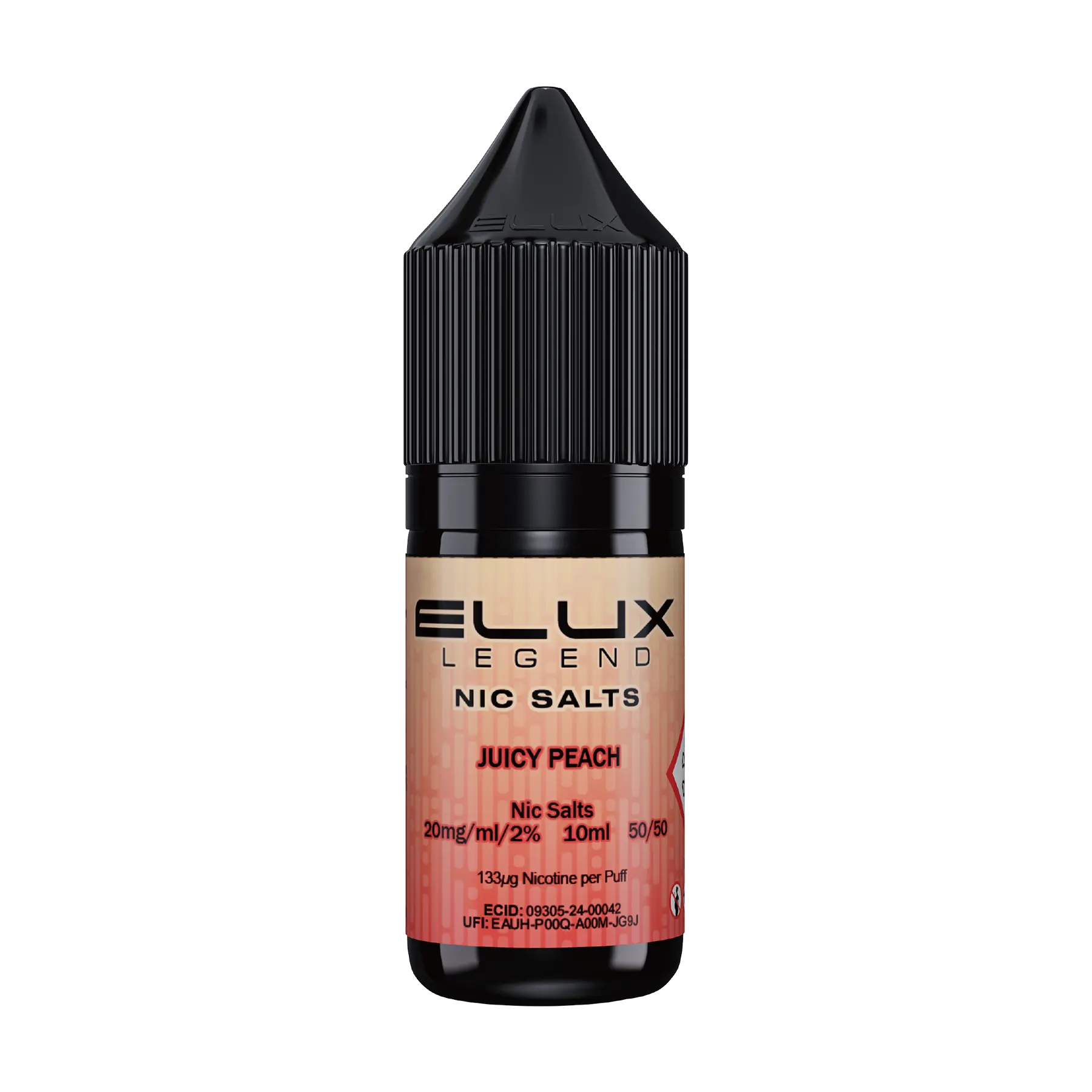 Elux Legend 10ml Nicotine Salt - Juicy Peach