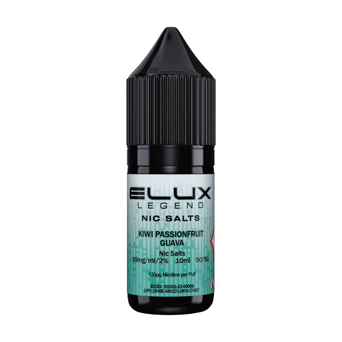 Elux Legend 10ml Nicotine Salt - Kiwi Passionfruit Guava