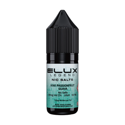 Elux Legend 10ml Nicotine Salt - Kiwi Passionfruit Guava