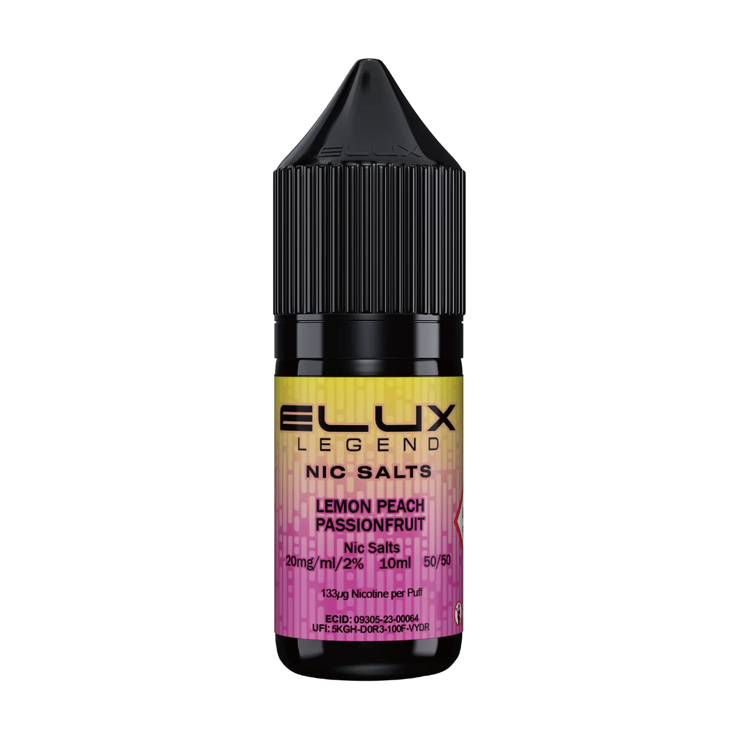 Elux Legend 10ml Nicotine Salt -  Lemon Peach Passionfruit